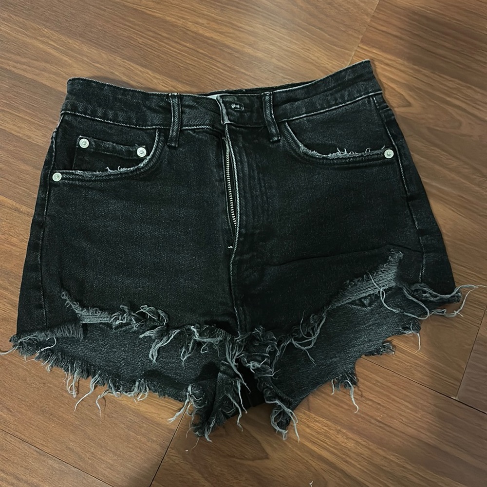 Zara Hi Rise Denim Shorts - Size 2